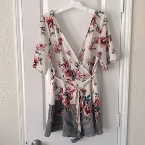 Flowy Floral Romper